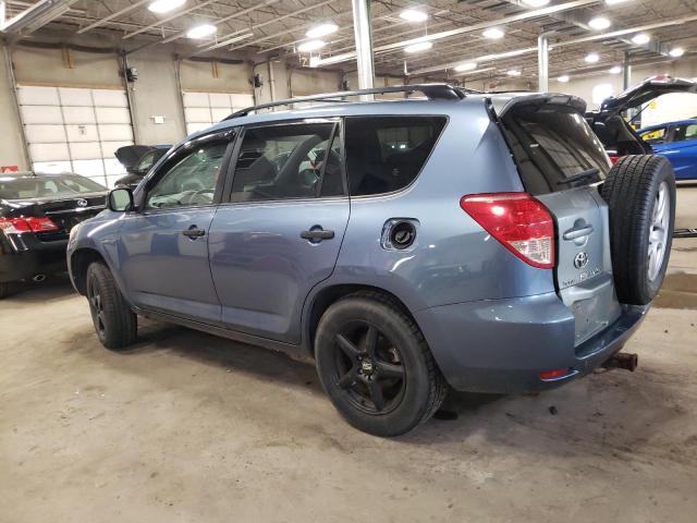 JTMZD33V676027361 - 2007 TOYOTA RAV4 BLUE photo 2