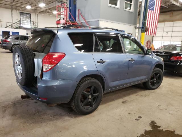 JTMZD33V676027361 - 2007 TOYOTA RAV4 BLUE photo 3