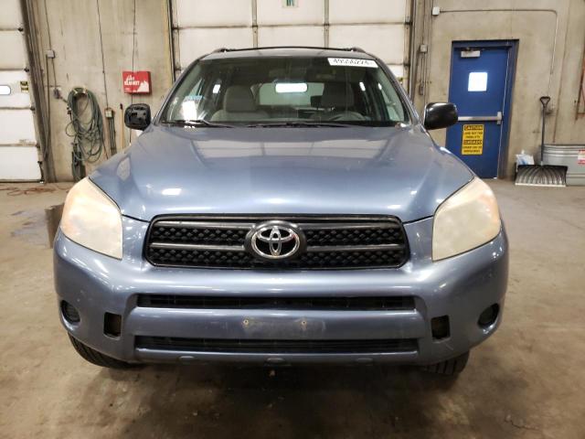 JTMZD33V676027361 - 2007 TOYOTA RAV4 BLUE photo 5