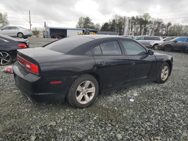 2C3CDXBG7CH296823 - 2012 DODGE CHARGER SE BLACK photo 3