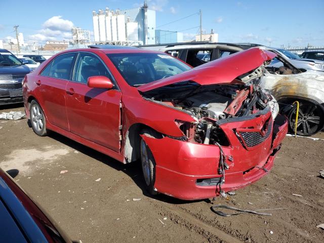 4T1BK46K07U024784 - 2007 TOYOTA CAMRY LE RED photo 4