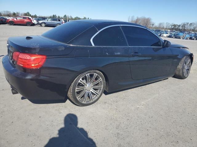 WBADX1C56DJ129058 - 2013 BMW 335 I SULEV BLACK photo 3