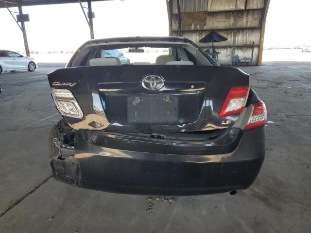 4T1BF3EK6BU142993 - 2011 TOYOTA CAMRY BASE BLACK photo 6