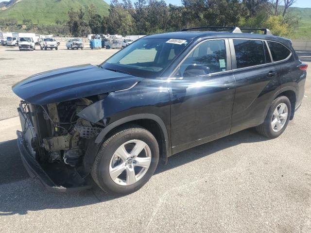 5TDKDRAH2PS025043 - 2023 TOYOTA HIGHLANDER L BLACK photo 1