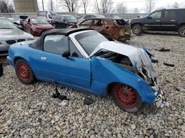 JM1NA3514L0149411 - 1990 MAZDA MX-5 MIATA BLUE photo 4