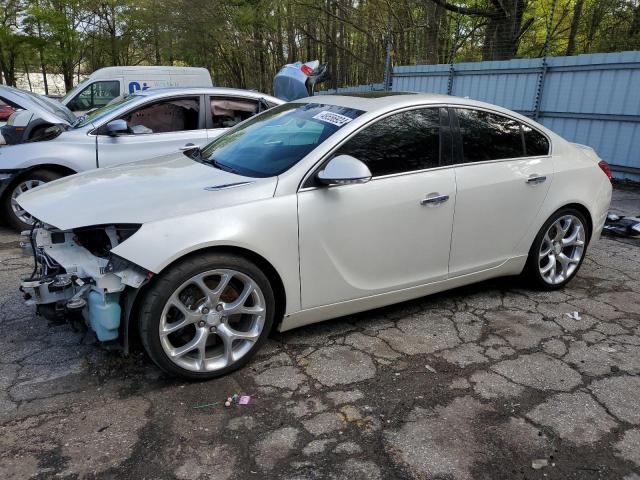 2G4GV5GVXD9238833 - 2013 BUICK REGAL GS CREAM photo 1