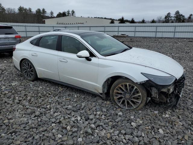 5NPEH4J27LH056448 - 2020 HYUNDAI SONATA LIMITED WHITE photo 4