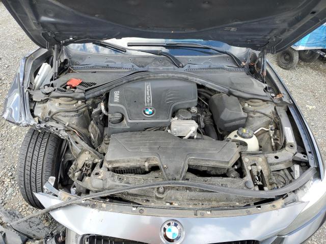 WBA3B1C53FK136198 - 2015 BMW 320 I GRAY photo 11