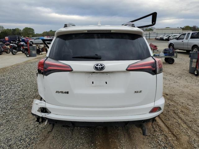 2T3WFREV6HW388537 - 2017 TOYOTA RAV4 XLE WHITE photo 6