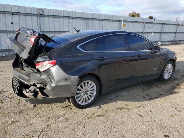 3FA6P0PUXDR299989 - 2013 FORD FUSION SE PHEV BLACK photo 3