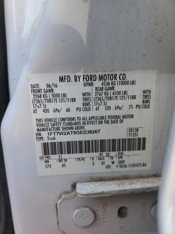 1FT7W2AT9GED38267 - 2016 FORD F250 SUPER DUTY WHITE photo 13