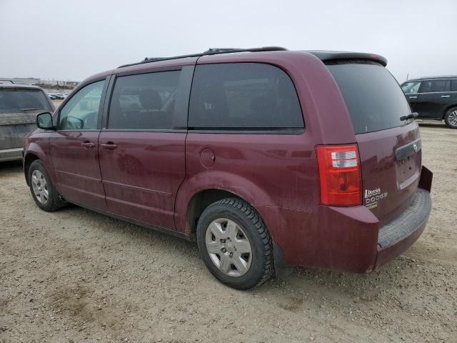 2D8HN44E79R667301 - 2009 DODGE GRAND CARA SE MAROON photo 2