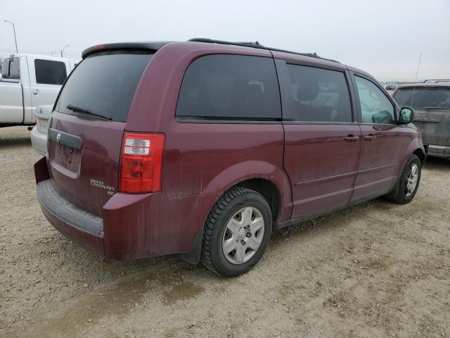 2D8HN44E79R667301 - 2009 DODGE GRAND CARA SE MAROON photo 3