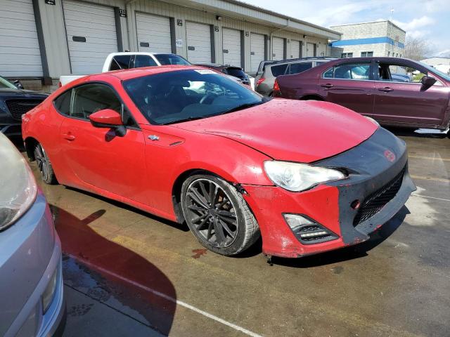 JF1ZNAA19E8701608 - 2014 TOYOTA SCION FR-S RED photo 4