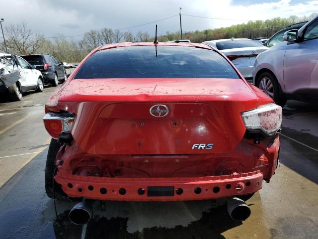 JF1ZNAA19E8701608 - 2014 TOYOTA SCION FR-S RED photo 6