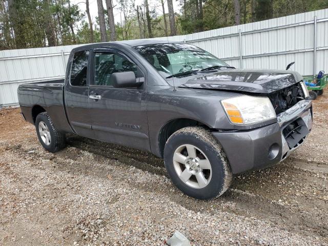 1N6BA06A66N522789 - 2006 NISSAN TITAN XE GRAY photo 4