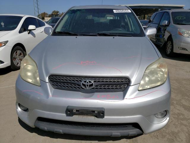 2T1KR32E95C415291 - 2005 TOYOTA COROLLA MA XR SILVER photo 5