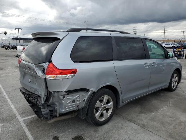 5TDKK3DC6ES444836 - 2014 TOYOTA SIENNA LE SILVER photo 3