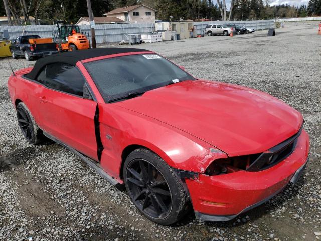 1ZVBP8FHXA5144009 - 2010 FORD MUSTANG GT RED photo 4