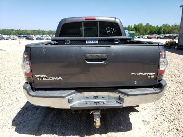 5TFJU4GN5BX005206 - 2011 TOYOTA TACOMA DOUBLE CAB PRERUNNER CHARCOAL photo 6