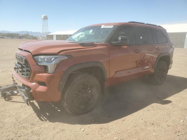 7SVAAABA9RX025907 - 2024 TOYOTA SEQUOIA SR5 ORANGE photo 1