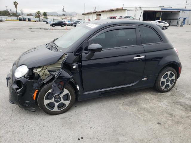 3C3CFFGE0HT611732 - 2017 FIAT 500 ELECTRIC BLACK photo 1