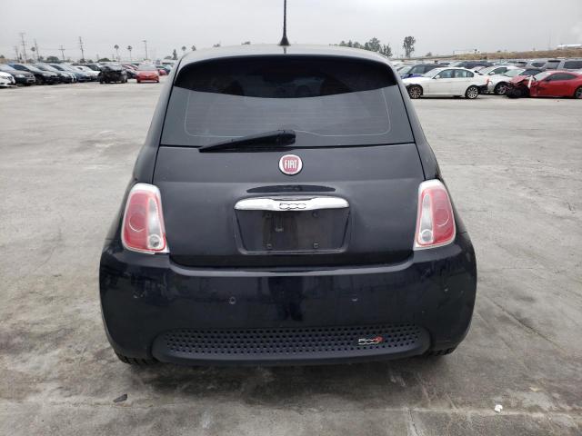 3C3CFFGE0HT611732 - 2017 FIAT 500 ELECTRIC BLACK photo 6