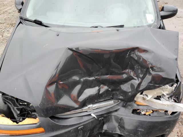 KL1TD66618B161996 - 2008 CHEVROLET AVEO BASE BLACK photo 11