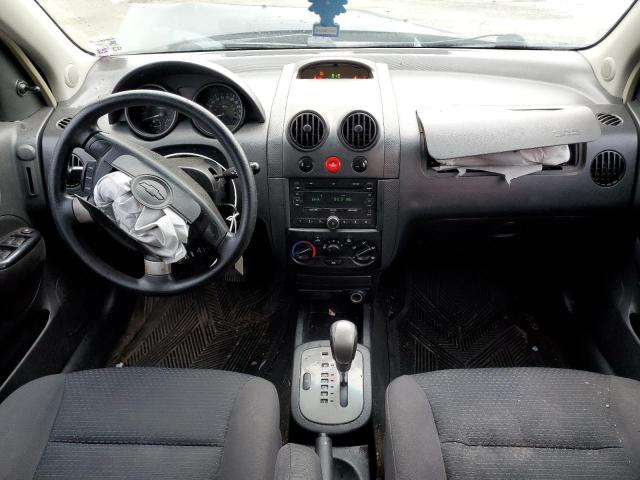 KL1TD66618B161996 - 2008 CHEVROLET AVEO BASE BLACK photo 8