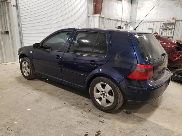 9BWGP61J624004916 - 2002 VOLKSWAGEN GOLF GLS TDI BLUE photo 2