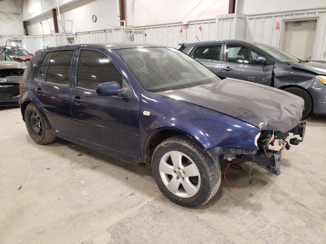 9BWGP61J624004916 - 2002 VOLKSWAGEN GOLF GLS TDI BLUE photo 4