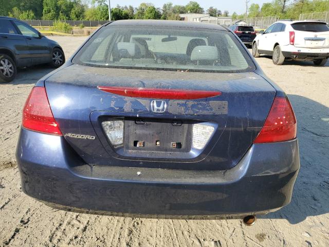 1HGCM56157A123278 - 2007 HONDA ACCORD VALUE BLUE photo 6