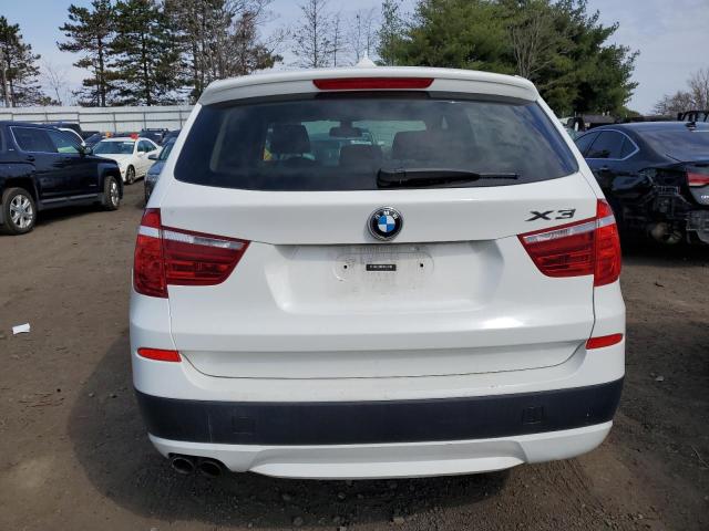 5UXWX5C54CL718159 - 2012 BMW X3 XDRIVE28I WHITE photo 6