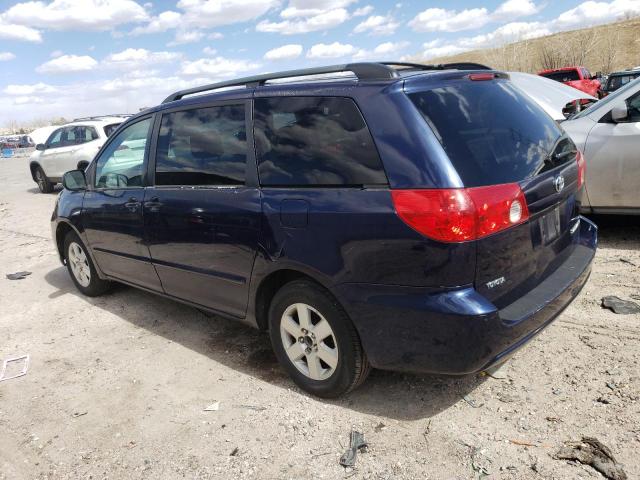 5TDZA23C56S495727 - 2006 TOYOTA SIENNA CE BLACK photo 2