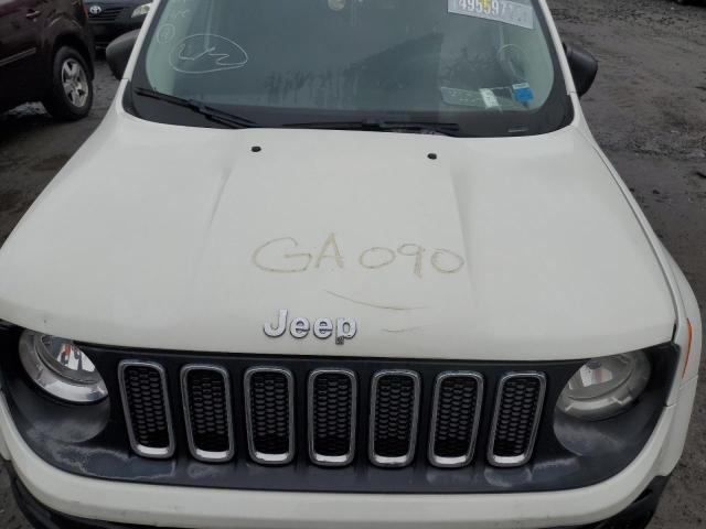 ZACCJBAB0HPE42031 - 2017 JEEP RENEGADE SPORT თეთრი ფოტო 7