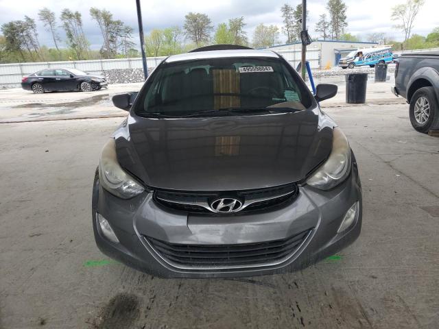 5NPDH4AE4DH215451 - 2013 HYUNDAI ELANTRA GLS GRAY photo 5