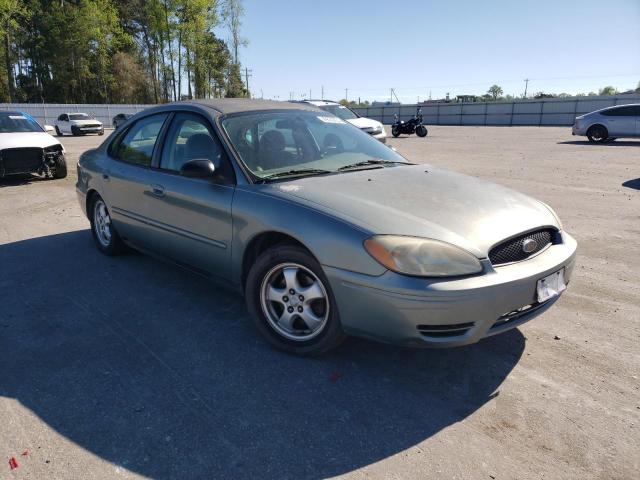 1FAFP53U26A107464 - 2006 FORD TAURUS SE TURQUOISE photo 4