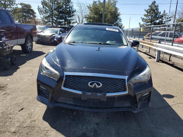 JN1AV7AR2EM703341 - 2014 INFINITI Q50 HYBRID PREMIUM BLACK photo 5