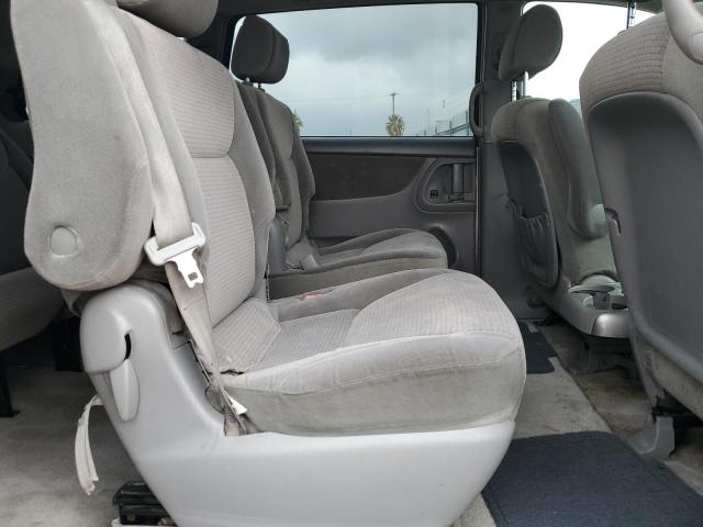 5TDZA23C26S502861 - 2006 TOYOTA SIENNA CE GRAY photo 10