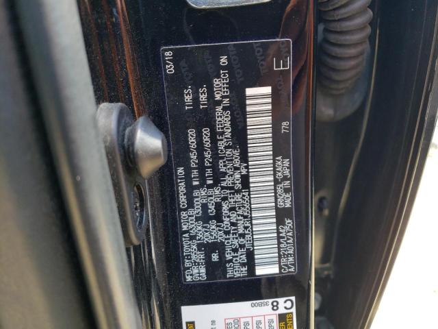 JTEBU5JR1J5565641 - 2018 TOYOTA 4RUNNER SR5/SR5 PREMIUM 黑色 照片 13