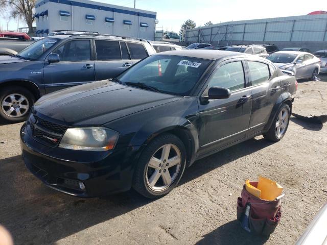 1C3CDZCB7DN708701 - 2013 DODGE AVENGER SXT BLACK photo 1