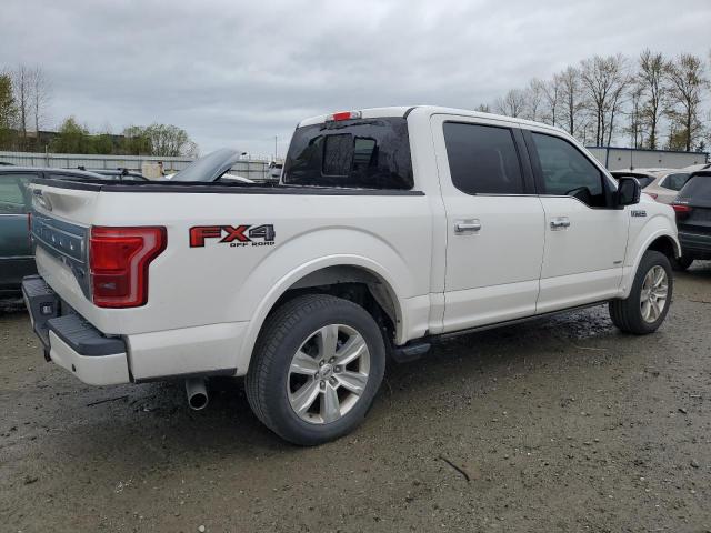 1FTEW1EGXFFC22504 - 2015 FORD F150 SUPERCREW WHITE photo 3