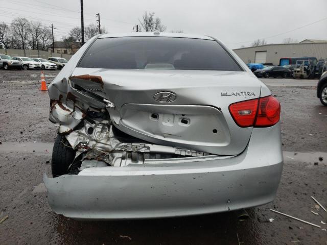 KMHDU46D47U193453 - 2007 HYUNDAI ELANTRA GLS SILVER photo 6