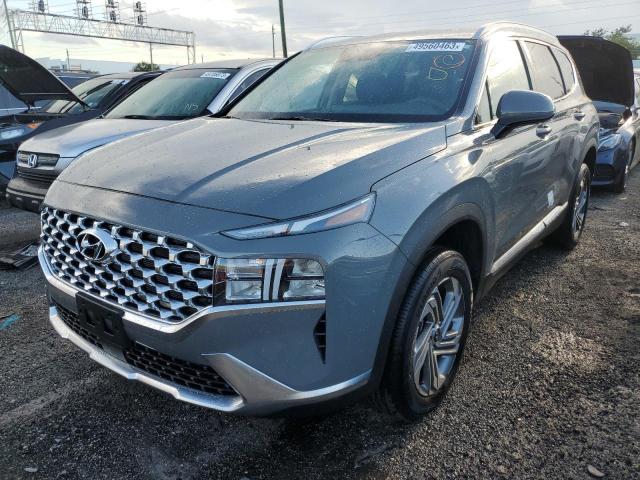 5NMS2DAJ2MH360992 - 2021 HYUNDAI SANTA FE SEL Մոխրագույն լուսանկար 1