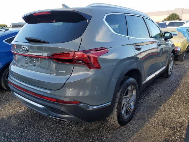 5NMS2DAJ2MH360992 - 2021 HYUNDAI SANTA FE SEL Մոխրագույն լուսանկար 3