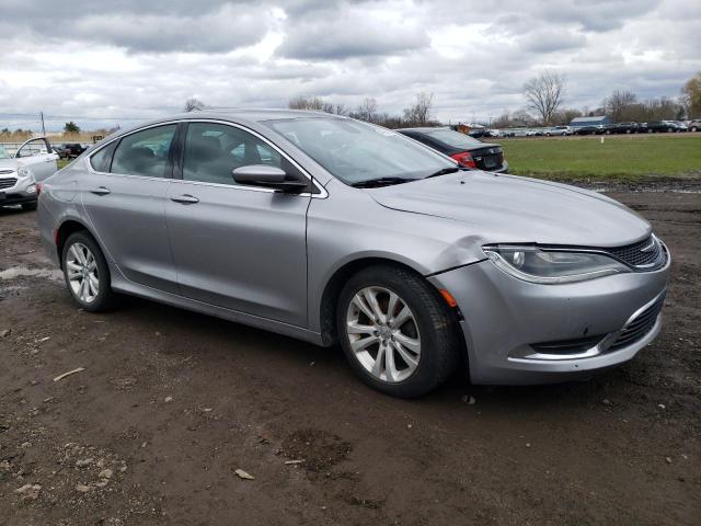 1C3CCCAB3FN750448 - 2015 CHRYSLER 200 LIMITED SILVER photo 4