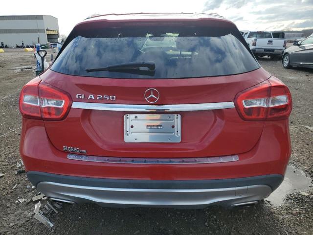 WDCTG4EB2FJ132829 - 2015 MERCEDES-BENZ GLA 250 RED photo 6