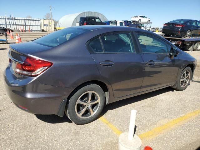 19XFB2F75FE058979 - 2015 HONDA CIVIC SE GRAY photo 3