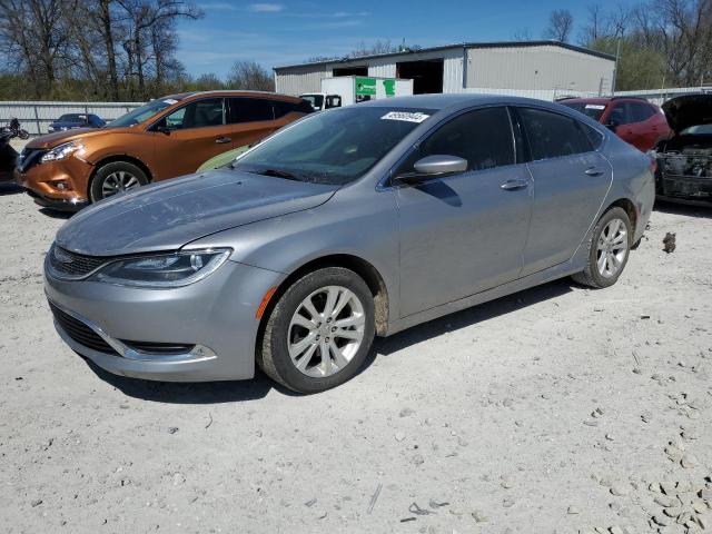 1C3CCCAB6FN648092 - 2015 CHRYSLER 200 LIMITED SILVER photo 1