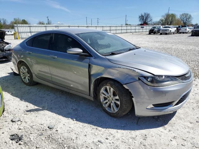 1C3CCCAB6FN648092 - 2015 CHRYSLER 200 LIMITED SILVER photo 4